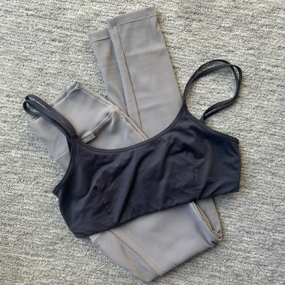 Sculpt Ribbed Leggings set